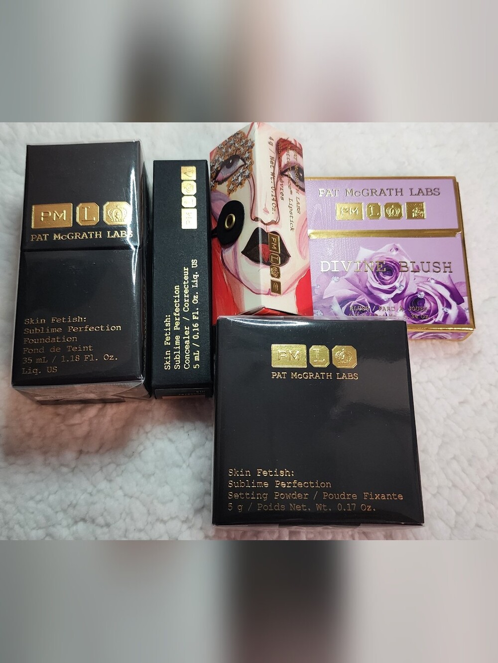 Pat McGrath Skin Fetish & Divine Blush Set — Black and Purple